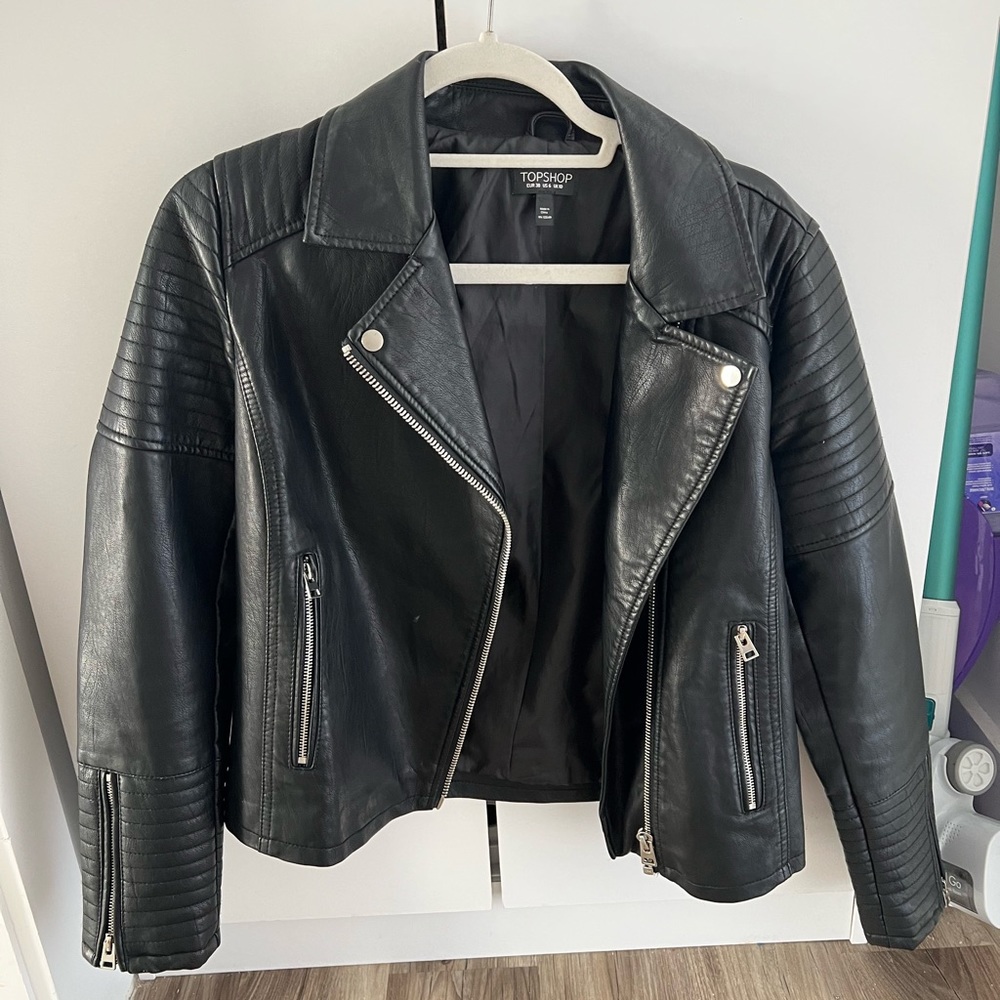 Topshop Leather Jacket